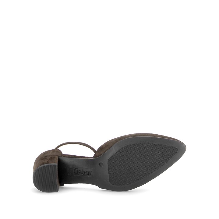 Décolleté con cinturino marrone #4