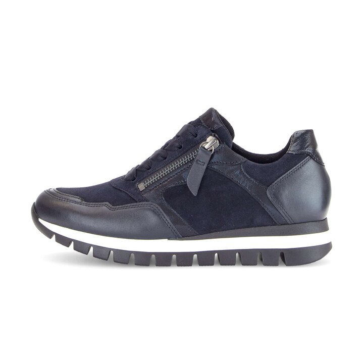 Lage sneaker blauw #0