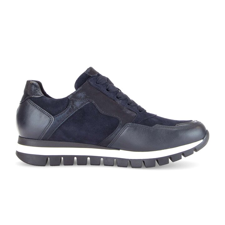 Lage sneaker blauw #1