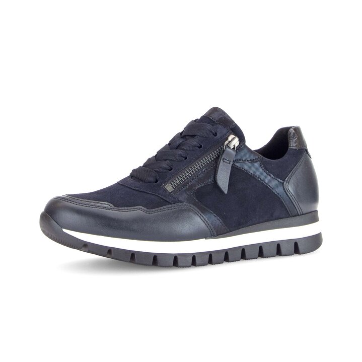 Lage sneaker blauw #2