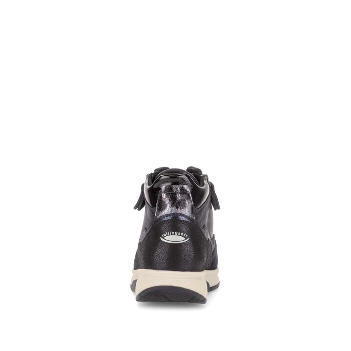 Hoge sneaker blauw #3