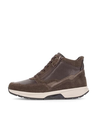 Sneaker high brun