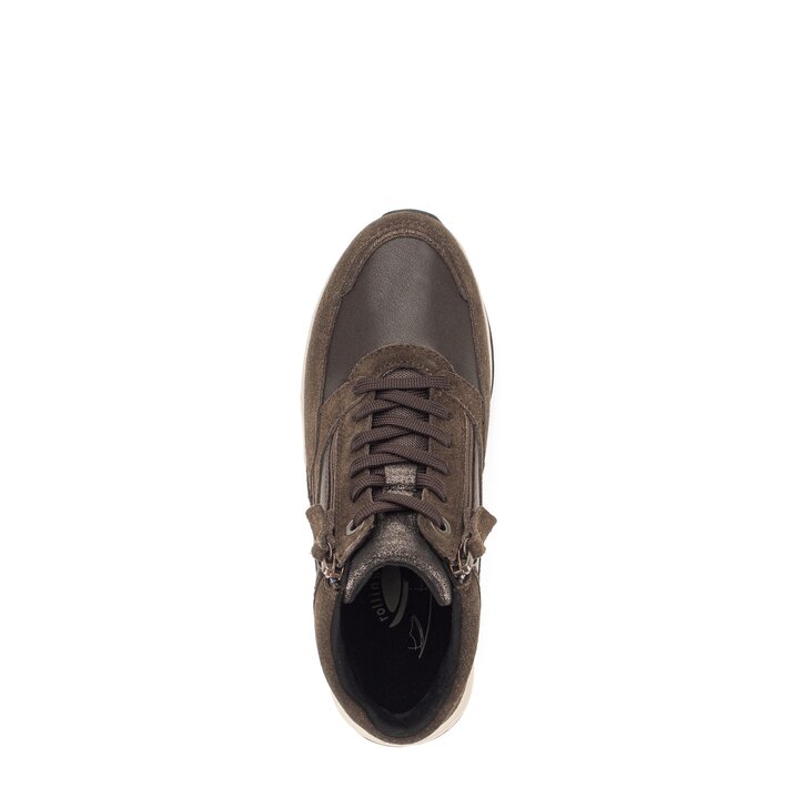 Sneaker high braun #5
