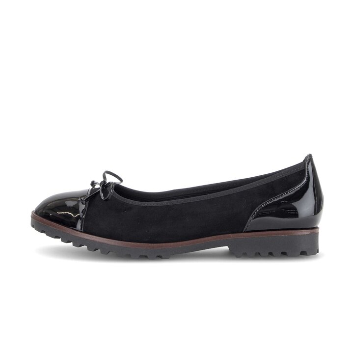 Sportieve ballerina zwart #0