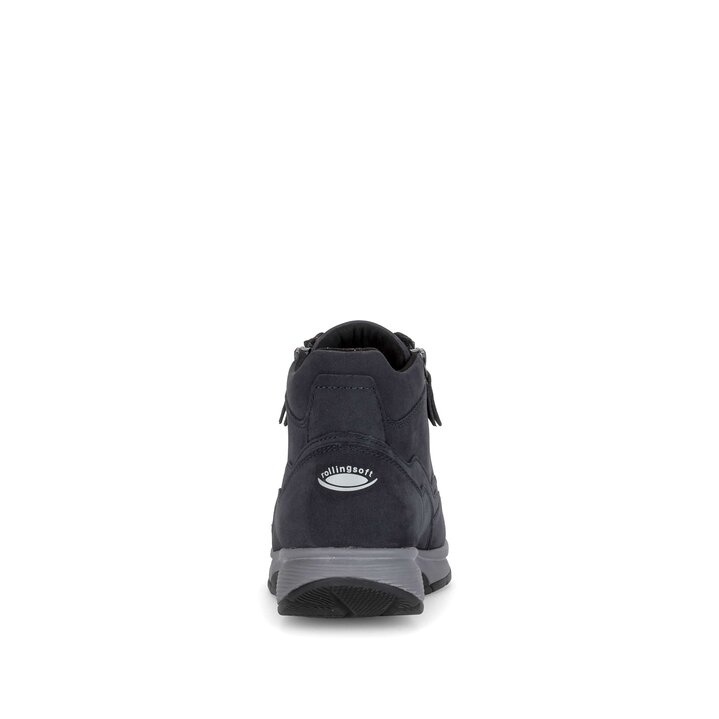Hoge sneaker blauw #3