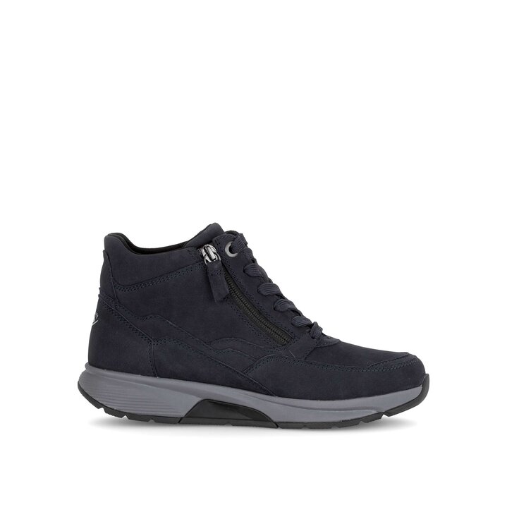 Hoge sneaker blauw #1