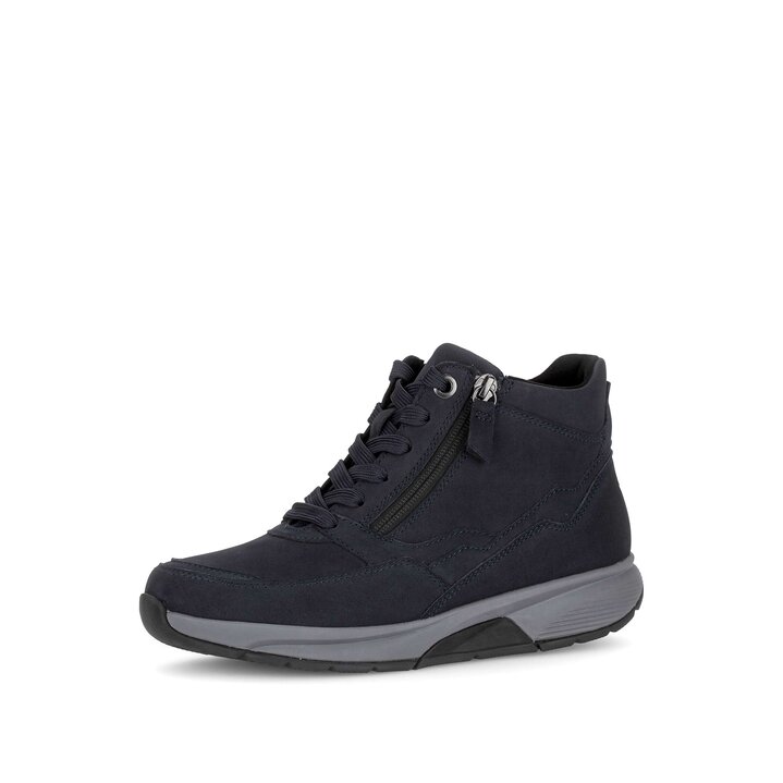 Hoge sneaker blauw #2