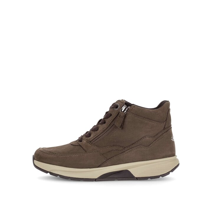 Hoge sneaker bruin #0