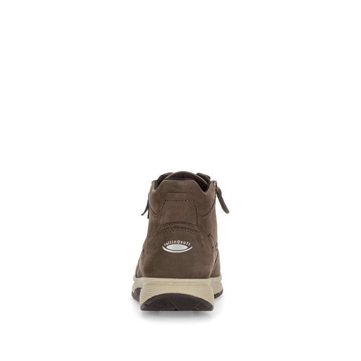 Hoge sneaker bruin #3