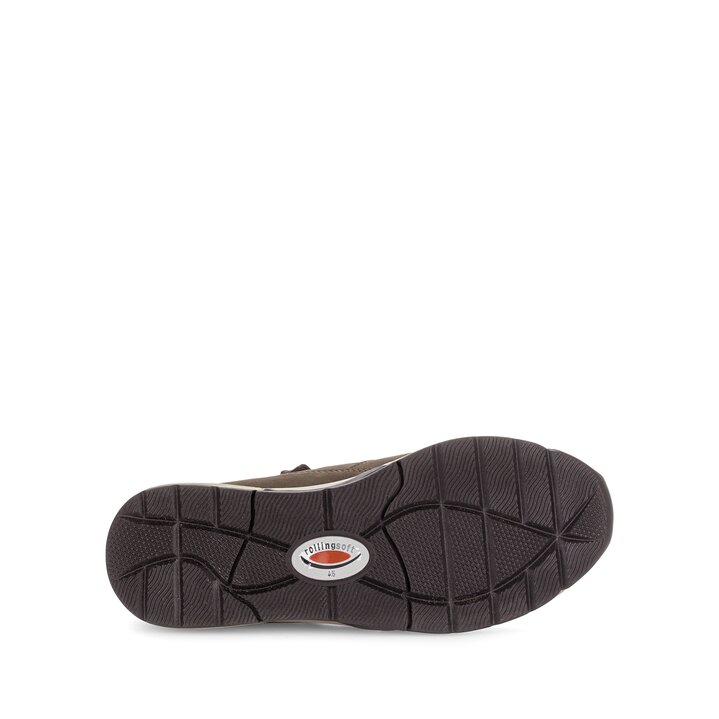 Hoge sneaker bruin #4