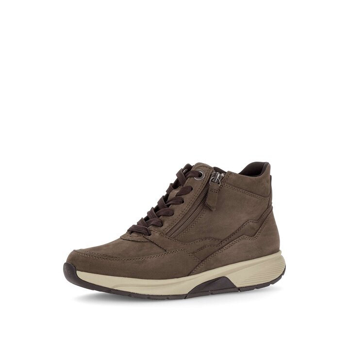 Hoge sneaker bruin #2