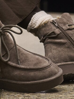 Gabor Magazine | Pasvormen en kenmerken | Warm gevoerde schoenen | © Gabor Shoes GmbH, Duitsland