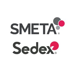 Logo mit den Schriftzügen SMETA und Sedex. | © Sedex Information Exchange Limited
