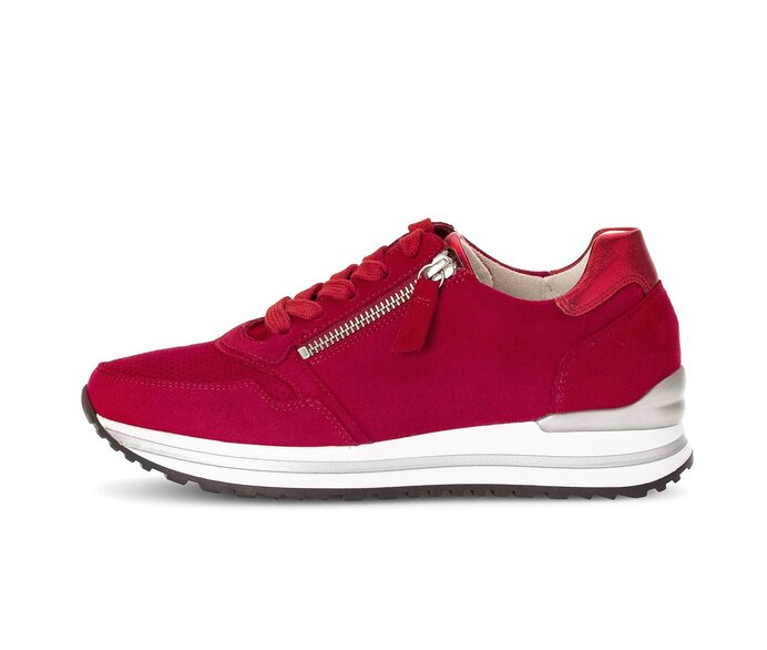 Lage sneaker rood #0