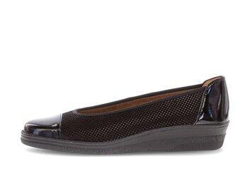 Sportliche Ballerina schwarz