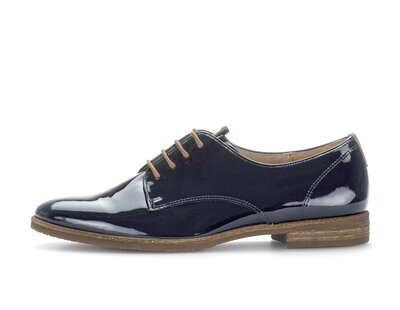 Scarpa stringata blu