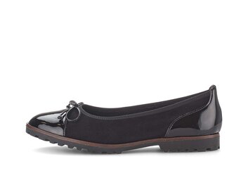 Sportliche Ballerina schwarz