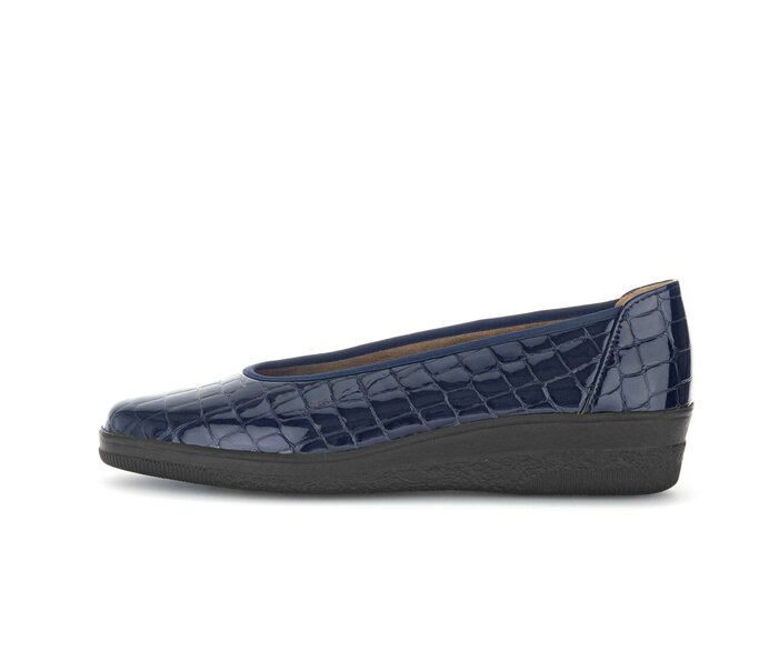 Sportieve ballerina blauw #0
