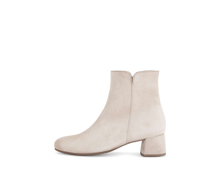 Elegante Stiefelette beige #0