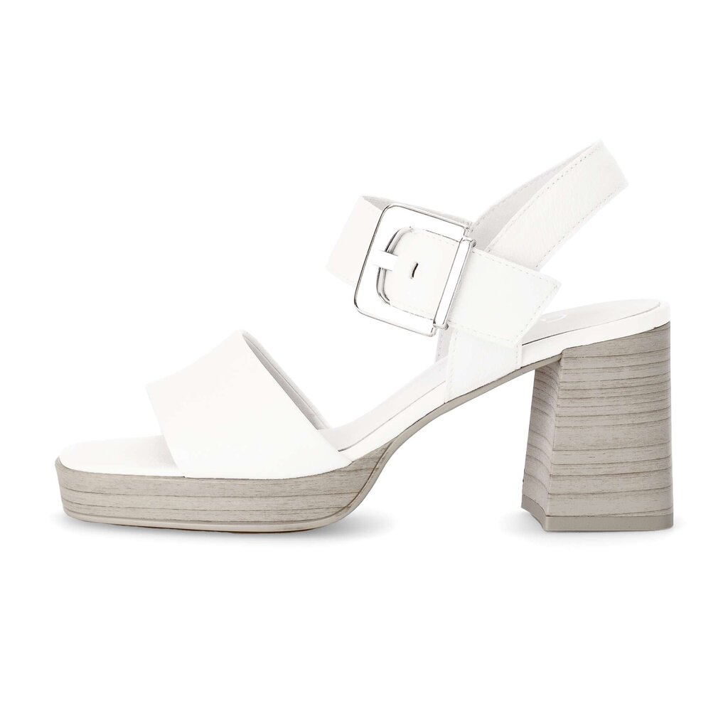 Pius Gabor Riemchensandale creme