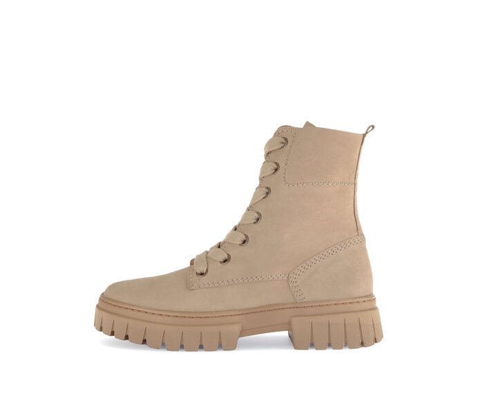 Schnürstiefelette beige #0