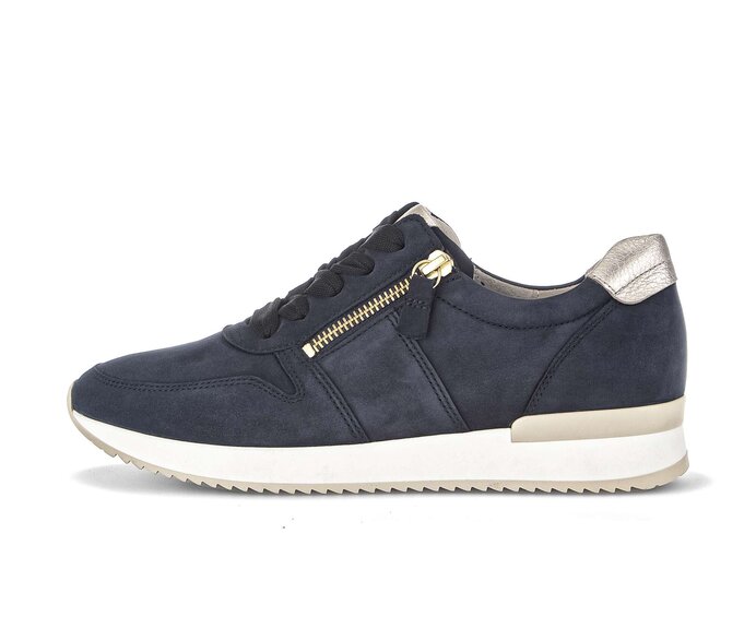 Lage sneaker blauw #0
