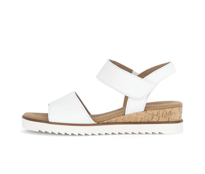 Sandal met riempjes wit #0