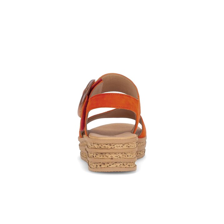 Plateau Sandale orange #3