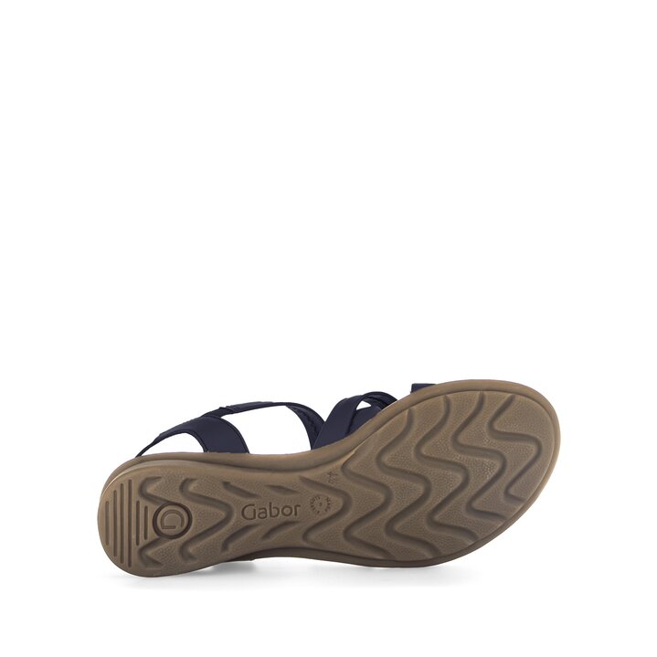 Sandal met riempjes blauw #4