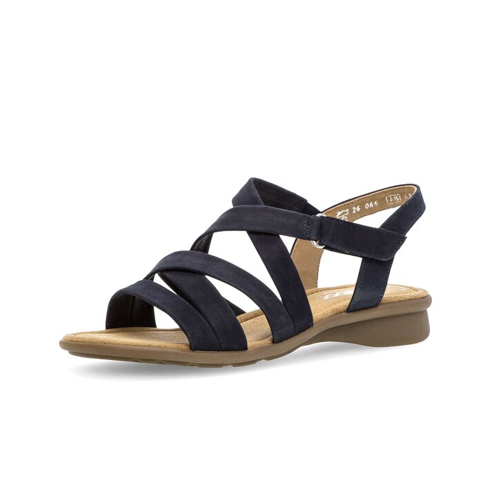 Sandal met riempjes blauw #2