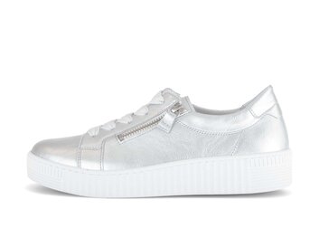 Sneakers basse argento