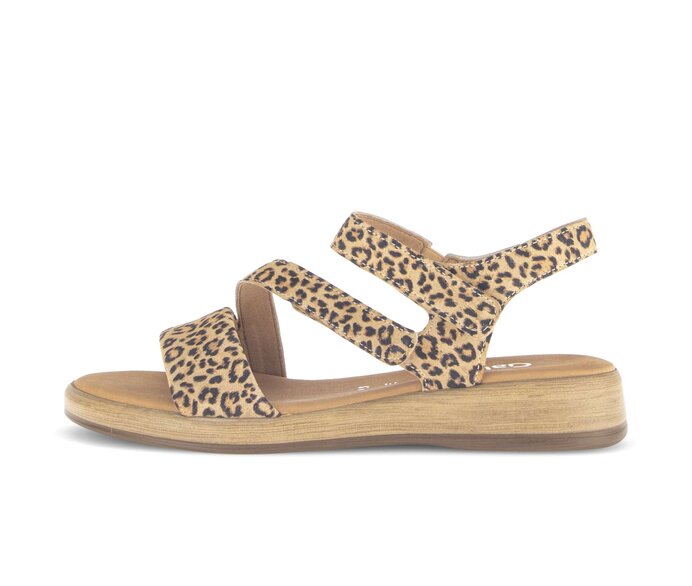 Riemchensandale beige #0