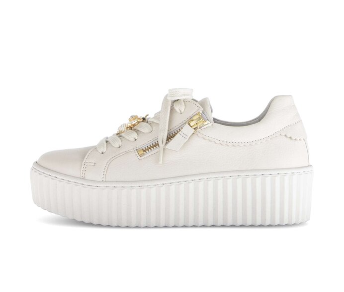 Lage sneaker beige #0