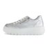 Sneaker low silber
