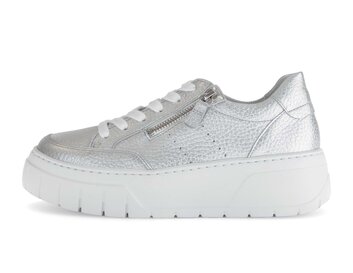 Sneakers basse argento