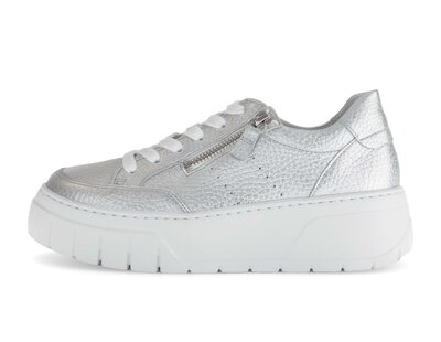 Sneakers basse argento