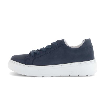 Lage sneaker blauw