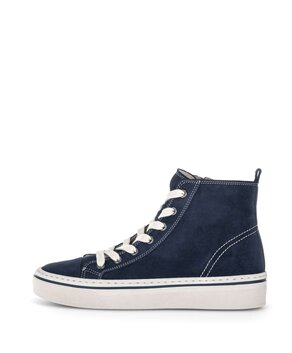 Hoge sneaker blauw Hoge sneaker blauw