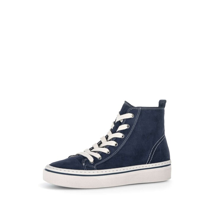 Sneaker high blau #2
