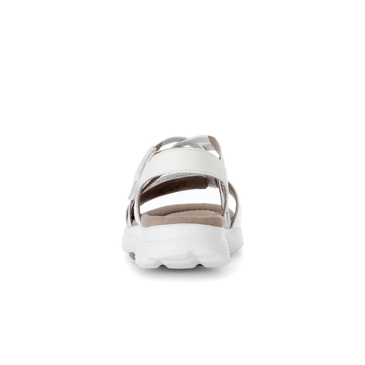 Sandal met riempjes wit #3