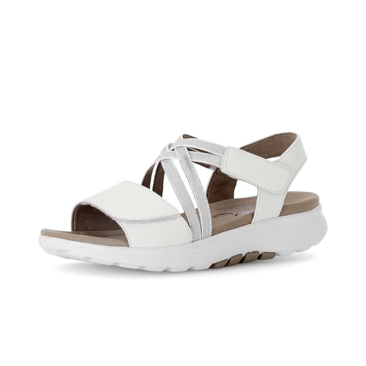 Sandal met riempjes wit #2