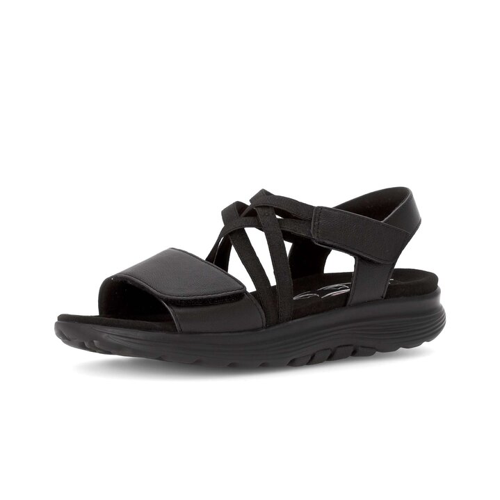 Sandal met riempjes zwart #2