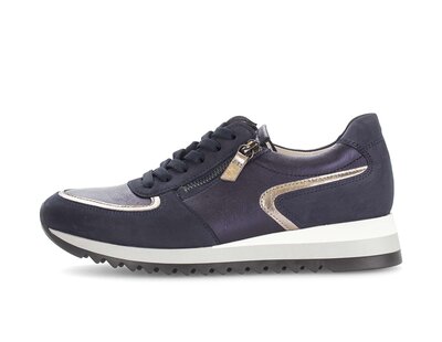 Sneakers basse blu