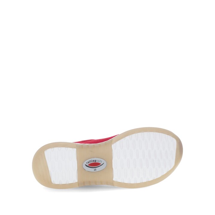 Sneakers basse rosso #4