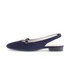 Sling-back blauw