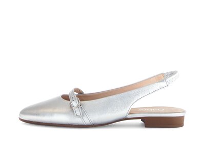 Slingpumps silber