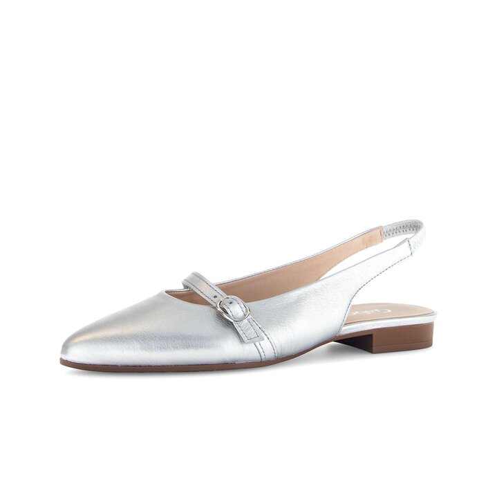 Slingpumps silber #2