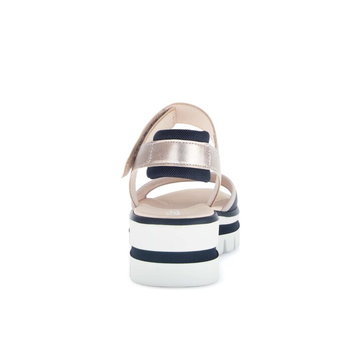 Plateau Sandale blau #3