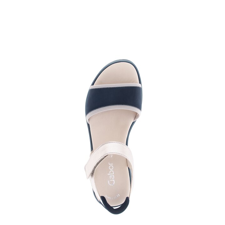 Plateau Sandale blau #5