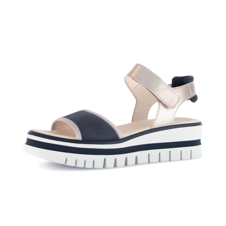 Plateau Sandale blau #2